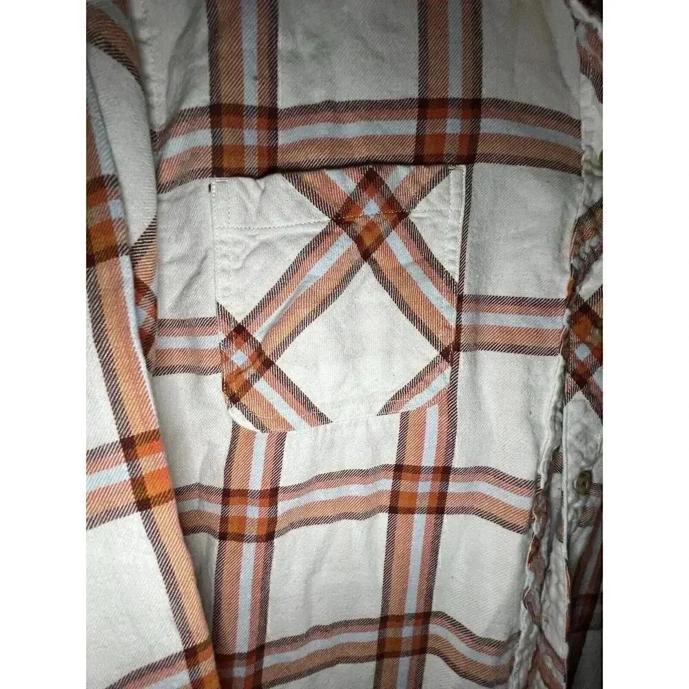 a.n.a A New Approach Womens Button Shirt Size Petite XXL Plaid Collared - Picture 2 of 5